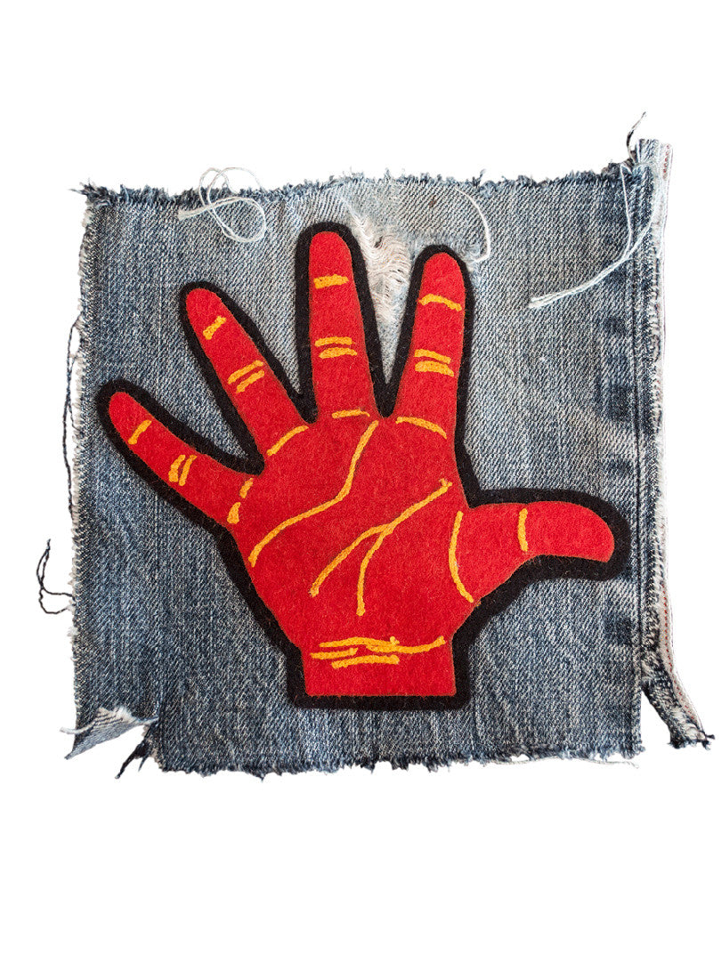 Honolulu Brewing Company chain-stitch patch