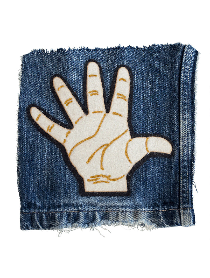 Honolulu Brewing Company chain-stitch patch