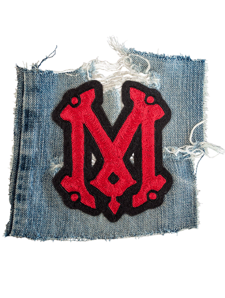 Chicago's Monarch Brewing Co. chain-stitch patch