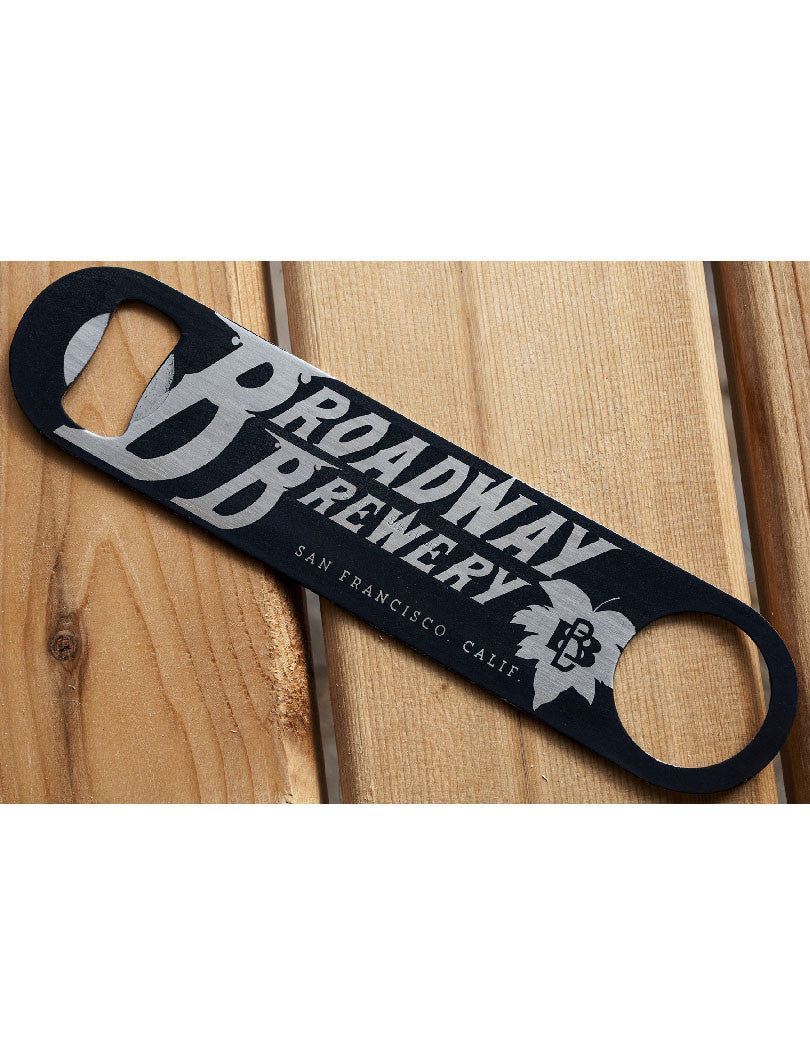 San Francisco's Broadway Brewing Co. bottle opener