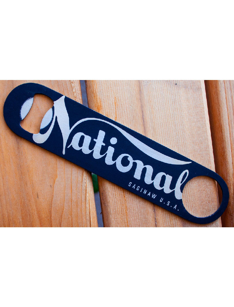 Saginaw's National Brewing Co. bottle opener